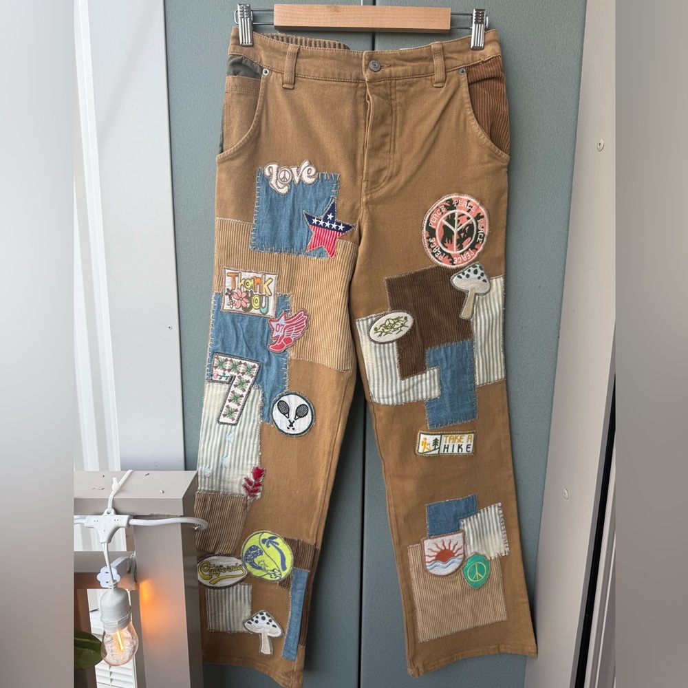 Free people We The Free Patch On You Baggy
Straight Jeans